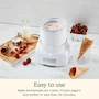 Miniatura de Cuisinart ICE-20 Serie 1.5-Quart Automatic Frozen Yogurt - Sorbet & Ice Cream Maker, Blanco, Compact Double-Insulated Freezer Bowl