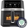 Miniatura de Oster Freidora de Aire Digital Serie DiamondForce con Recubrimiento DiamondForce, Ventana y Luz Interna, Capacidad 6L, 10 Programas Automáticos, Modelo B0DKXYK5V8, Color Negro