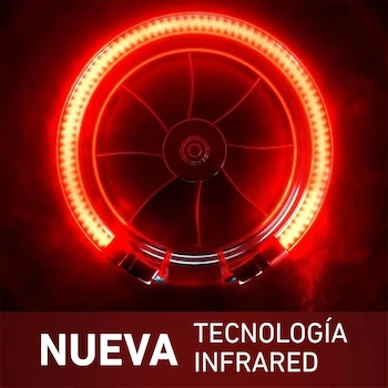 Imagen 4 de T-fal Freidora de Aire Digital Infrared Modelo EY8158U0 Serie EY8158 Color Negro Capacidad 5 Litros Tamaño 42x36.1x33.7 cm Potencia 1150W Material Metal Peso 5.46 kg