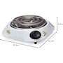 Miniatura de Taurus Alpha Parrilla Eléctrica de 1 Quemador, Modelo ALPHA, Color Blanco, 700W, 127V, Hierro, 22.3 x 22.3 x 6.3 cm, 700g