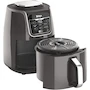 Miniatura de Ninja AF161 Max XL Air Fryer Freidora de Aire Serie Max, Modelo AF161, Capacidad 5.5 Quart (5.2 L), Color Gris, Tamaño XL, Dimensiones 35.56 x 27.94 x 37.47 cm, Peso 5.31 kg, Material Plástico con Cesta Cerámica Antiadherente, Potencia 1750W