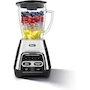 Miniatura de Oster Licuadora de 6 Tazas Plata y Negro, Modelo FPSTPLFP, Serie Pro 1200 con Tecnología Reversible, Vaso Blend-N-Go Incluido, Color Plateado y Negro