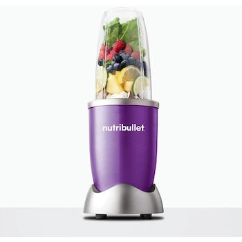 Imagen 5 de Nutribullet NBR-0504P-DL Licuadora Personal Blender 3 Piezas Color Morado Vaso 700 ml Serie Clásica