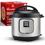 Miniatura de Instant Pot Duo Mini Olla Eléctrica a Presión 7 en 1, Serie DUO, Modelo IP-DUO-Mini-03, Capacidad 3 Cuartos de Galón, Acero Inoxidable/Negro, 700W, 120V, Dimensiones 28.4 x 29 x 25.4 cm, Peso 3.73 kg