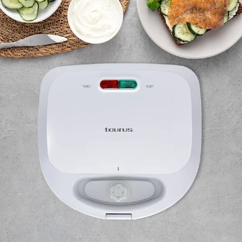 Imagen 2 de Taurus My Sandwich perfect tan Sandwichera, Serie My Sandwich, Modelo perfect tan, Capacidad para 2 Sandwiches, Diseño Compacto