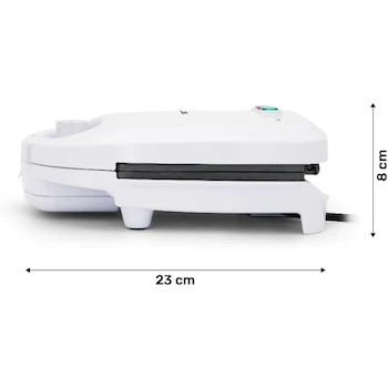 Imagen 3 de Taurus My Sandwich perfect tan Sandwichera, Serie My Sandwich, Modelo perfect tan, Capacidad para 2 Sandwiches, Diseño Compacto