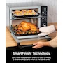 Miniatura de Ninja DCT401 Horno Doble 12 en 1, Acero Inoxidable y Negro, Capacidad Familiar para 8 Personas (12" Pizza + 6 lbs), Dimensiones 47.2 x 41.6 x 33.7 cm, Potencia 1800 W, Serie Double Oven