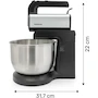 Miniatura de TAURUS MIXING CHEF COMPACT Batidora de Pedestal con Tazón Inox Giratorio de 3.5 L en Acero Inoxidable, Modelo B0FBCC22QC