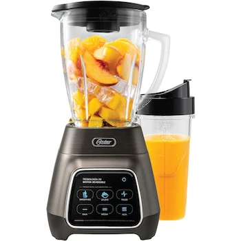 Imagen de referencia para Oster® Licuadora BLSTPYG1312XBG Plateada, Vaso de Vidrio 1.5 L, 1000 W, Incluye Vaso Blend-N-Go 750 ml Tritan™