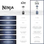Miniatura de Ninja Blast Max BC251IV - Licuadora Portátil Personal Sin Cable + Twist & Go, Recipiente Removible de 22 Onzas (651 ml), Color Crema Marfil, Dimensiones 11.6 x 9.1 x 31 cm, Peso 1.16 kg, Libre de BPA, Marca Ninja