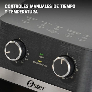 Imagen 4 de Oster Freidora de Aire Manual DiamondForce Serie, Capacidad 6 Litros, Modelo B0DKXWXJ6Z