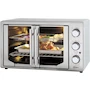 Miniatura de Oster TSSTTVFDMAF Horno con Freidora de Aire, Serie French Door, Puertas Estilo Francés, Extra Grande, Capacidad 42 Litros, Color Plateado, Dimensiones 60.7 x 51.6 x 38.4 cm