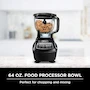 Miniatura de Ninja BL770 Mega Sistema de Cocina, Negro, Jarra de Licuadora de 72 Onzas, Tazón Procesador de Alimentos de 8 Tazas, 2 Vasos Nutri Ninja de 16 Onzas