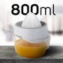 Miniatura de TAURUS CITRUS 800 | Exprimidor de Jugos | Exprimidor de Cítricos | Jarra Plástica Graduada de 800 ml | Marca TAURUS | ASIN B0BSG58GYZ