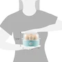 Miniatura de Elite Gourmet EGC115M - Cocina de Huevos Eléctrica de Capacidad para 7 Huevos, Estilo Retro, Color Menta, Libre de BPA