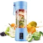 Miniatura de HASPINH Licuadora Portátil Azul 380ml Mini Vaso Batidora Pequeña para Batidos Smoothies y Viajes Exprimidor Frutas Mano Modelo B0BH31P75C Tamaño 2x2x2 pulgadas Estilo Moderno Origen China