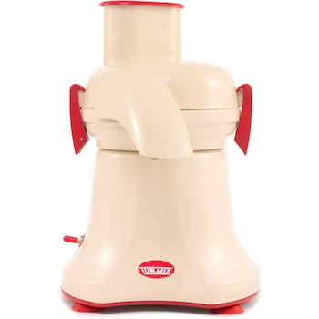 Imagen de referencia para TURMIX Extractor de Jugos y Exprimidor de Cítricos Multi-Turmix, Serie Multi-Turmix, Modelo 179-1036, Color Beige con Rojo, Material Aluminio, Dimensiones 25 x 25 x 45 cm
