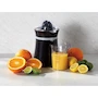 Miniatura de Hamilton Beach 66333 - Exprimidor Eléctrico de Cítricos Serie Fresh Mix, Capacidad 2 Tazas (473 ml), Color Negro, Dimensiones 24.89 x 15.87 x 14.60 cm