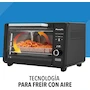 Miniatura de PowerXL™ Horno y Freidora de Aire Eléctrico de Mesa CRISP´N BAKE™, Modelo TOD3415B-LA, Color Negro, Capacidad 22 Litros, 1500W, 127V