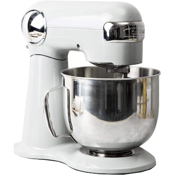 Imagen de referencia para Cuisinart SM-50ES Batidora de Pedestal en Acero Inoxidable, Color Blanco, Capacidad 5.5 Qt, Tamaño Medium, Dimensiones 36 x 20 x 35.9 cm