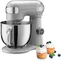 Miniatura de Cuisinart Batidora de Pedestal en Plata con Tazón de Acero de 5.5 Qt, Modelo CSM-D175MGES