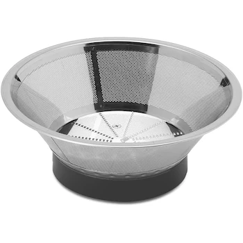 Imagen de referencia para Nutribullet Tamiz de Acero Inoxidable para Exprimidor Juicer, Modelo ANBJSV-VE010, Color Acero Inoxidable, Manual, Dimensiones 5.89 x 5.89 x 3.02 pulgadas, Peso 0.72 libras