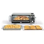 Miniatura de Ninja Foodi SP351 Horno Tostador y Freidora de Aire, Acero Inoxidable y Negro, Capacidad 0.62 pies cúbicos, Dimensiones 51.3 cm Ancho x 38.9 cm Profundidad x 20.7 cm Alto, Peso 9.76 kg, Serie Foodi