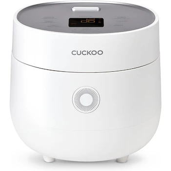 Imagen de referencia para CUCKOO CR-0375FW Olla Arrocera Eléctrica Micom Inteligente, Capacidad 3 Tazas Crudas / 6 Tazas Cocidas (0.85L / 1.7L), Color Blanco, Dimensiones 29.2 x 21.8 x 20 cm, Peso 3 kg, Voltaje 120V