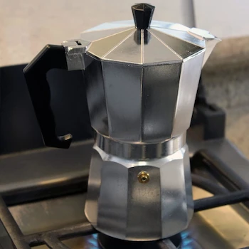 Imagen 2 de TURMIX CET-6 Cafetera Express Italiana de Aluminio Plateado, Capacidad 6 Tazas (1.42 L)