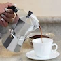 Miniatura de TURMIX CET-6 Cafetera Express Italiana de Aluminio Plateado, Capacidad 6 Tazas (1.42 L)
