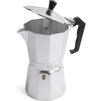 Imagen 4 de TURMIX CET-6 Cafetera Express Italiana de Aluminio Plateado, Capacidad 6 Tazas (1.42 L)