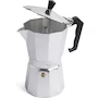 Miniatura de TURMIX CET-6 Cafetera Express Italiana de Aluminio Plateado, Capacidad 6 Tazas (1.42 L)