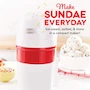 Miniatura de DASH My Pint Máquina Eléctrica para Hacer Helado, Yogurt y Sorbete Casero, Modelo DPIC100GBWH04, Color Blanco, Capacidad 1.6 Tazas, Dimensiones 5 x 5 x 8.5 Pulgadas, Peso 2.1 Libras, Serie My Pint
