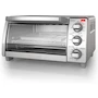 Miniatura de Black+Decker TO1760SS Horno Tostador de 4 Rebanadas con Convección Natural, Acero Inoxidable, Capacidad para Pizza de 23 cm, 1500 Watts, Dimensiones 43 x 29.5 x 23 cm, Peso 3.3 kg