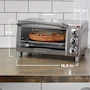 Miniatura de Black+Decker TO1760SS Horno Tostador de 4 Rebanadas con Convección Natural, Acero Inoxidable, Capacidad para Pizza de 23 cm, 1500 Watts, Dimensiones 43 x 29.5 x 23 cm, Peso 3.3 kg