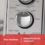 Miniatura de Black+Decker TO1760SS Horno Tostador de 4 Rebanadas con Convección Natural, Acero Inoxidable, Capacidad para Pizza de 23 cm, 1500 Watts, Dimensiones 43 x 29.5 x 23 cm, Peso 3.3 kg
