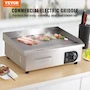 Miniatura de VEVOR 22 Inch Commercial Electric Countertop Flat Top Stainless Steel Teppanyaki Griddle with Non-Stick Iron Cooking Plate