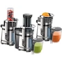Miniatura de Oster® Extractor de Jugos Plateado con Acabado Pulido, Dimensiones 46.6 x 25.4 x 52.6 cm; 7.1 kg