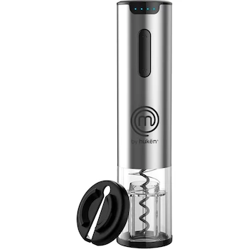 Imagen de referencia para Hukën x MasterChef Descorchador Eléctrico Premium Power View, Acero Inoxidable, Modelo MK-WO-SS