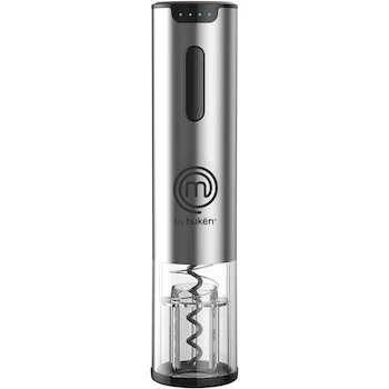 Imagen 4 de Hukën x MasterChef Descorchador Eléctrico Premium Power View, Acero Inoxidable, Modelo MK-WO-SS