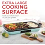 Miniatura de DASH DEG200GBAQ01 Everyday Series Electric Griddle, 19.75” x 9.5” Cooking Surface, Overall 20” x 10.5” x 2.9”, 1500 Watts, Stainless Steel/Plastic, Aqua