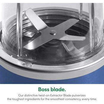 Imagen 5 de NutriBullet NB9-1301B Pro Licuadora Personal 13 Piezas Azul Cobalto 900 W 32 Onzas