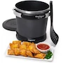 Miniatura de Freidora Eléctrica Profunda Presto GranPappy Modelo 05411, Color Negro, Material Aluminio, Capacidad de Aceite 6 Tazas, Dimensiones 9.87 x 10.62 x 9.18 pulgadas