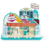 Miniatura de Mini Brands by ZURU Retro Mini Mart Playset with 5 Exclusive Minis, Amazon Exclusive Miniature Collectible Store, Model 77764, ASIN B0DR3PZ1KW, Plastic Material, Dimensions 45 x 8 x 35 cm, Weight 1.22 kg, Large Size, Random Color, Retro Style, Ages 3+