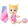Miniatura de Baby Alive Hasbro Harper Hugs Chapuzón de Sirena - Muñeca de Bebé Rubia de 28 cm, Modelo G1477, Serie Harper Hugs, para Niños y Niñas desde 3 Años