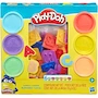 Miniatura de Set Play-Doh Fundamentals E8532 de Sellos de Letras con 26 Accesorios Alfabéticos y 6 Latas de 28g de Masa Moldeable en Colores Primarios y Brillantes, para Niños a Partir de 3 Años