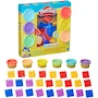 Miniatura de Set Play-Doh Fundamentals E8532 de Sellos de Letras con 26 Accesorios Alfabéticos y 6 Latas de 28g de Masa Moldeable en Colores Primarios y Brillantes, para Niños a Partir de 3 Años