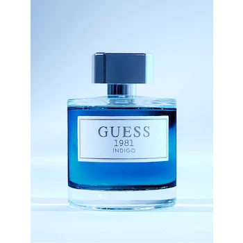 Imagen de referencia para Guess 1981 Indigo por Guess Eau de Toilette Spray para Hombres, 3.4 oz / 100 ml, Modelo 32198, ASIN B07CKVD9XT, Color Índigo