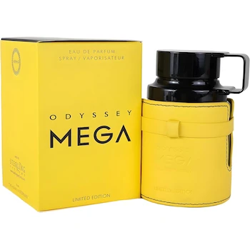 Imagen 4 de Armaf Odyssey Mega Eau de Parfum for Men, 3.4 fl oz / 100 ml, Serie Odyssey, Modelo B09XF52XW8, Fragancia Oriental Woody, Envase Azul Transparente, Producto para Hombres