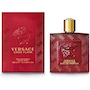 Miniatura de Versace Eros Flame Eau de Parfum Spray para Hombres, 3.4 Onzas (100 ml), Botella Roja, Serie Eros, Modelo R741010-R100MLS
